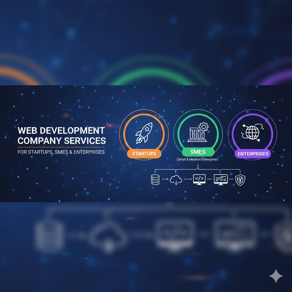 Web Development Company Services for Startups, SMEs & Enterprises